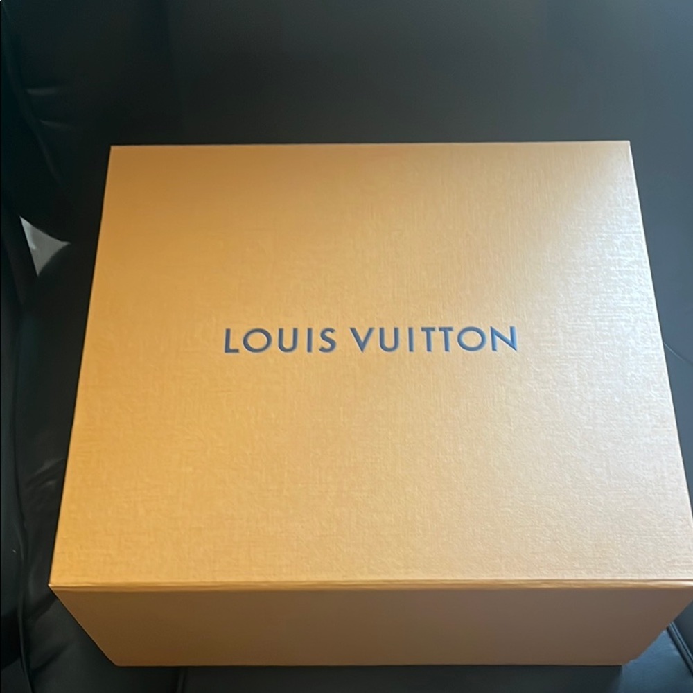 Louis Vuitton Gold Gift Box